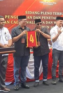 Nomor Urut 4 Angka Keberuntungan Pasangan Syahril-Makmur.