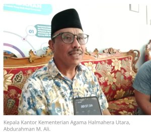 Di Duga Kakankemenag Halut Ajak Guru Ibtidaiyah Pilih Cagub Nomor 4.