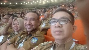 Dorong Efisiensi Anggaran Menuju Indonesia Emas 2045, Pjs Bupati Haltim Hadiri Rakornas Nasional.