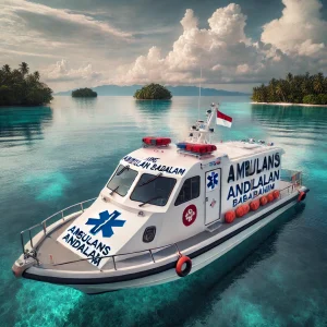 Akses Kesehatan Makin Mudah, Pemkot Ternate Hadirkan Ambulans Laut