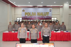 Polda Maluku Utara Gelar Latpraops Ketupat 2025, Siapkan Pengamanan Idul Fitri