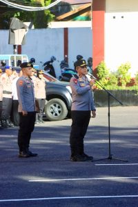 Wakapolda Malut Tekankan Disiplin dan Integritas dalam Pelaksanaan Tugas