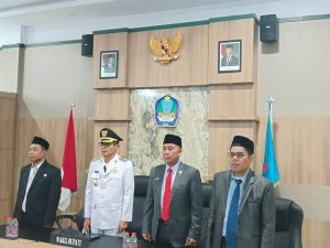 Peringati Hari Otda, Wabup Halsel Hadiri Upacara Nasional Virtual