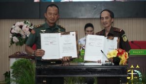 TNI dan Kejati Malut Sinergi Bangun Penegakan Hukum