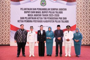 Sashabila–Yasir Resmi Pimpin Taliabu, Gubernur Sherly Minta Fokus BPJS dan Pendidikan