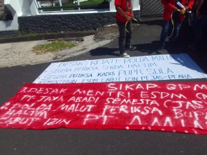 PT WKM Dituding Jual Ilegal 90 Ribu Ton Nikel, GPM Laporkan ke Kejati