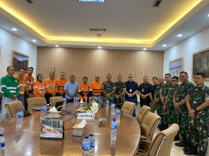 Pangdam dan Danrem Sambangi Tambang NHM di Gosowong