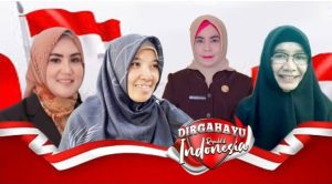 Empat Srikandi Pimpin Panitia HUT RI ke-80 di Halmahera Selatan