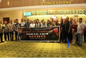 Film ‘Believe’ Tayang Perdana, Pangdam Bersama Gubernur Nobar Di Ternate