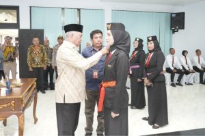 66 Siswa Terpilih, Paskibraka Ternate 2025 Resmi Dikukuhkan