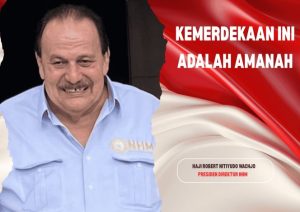 Haji Robert Ajak Bangsa Jaga Persatuan di Usia 80 Tahun Kemerdekaan RI