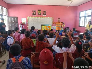 NHM Peduli Gelar Edukasi Mitigasi Bencana dan PHBS di SD Inpres Sosol
