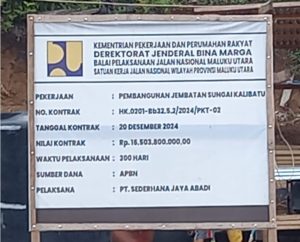 Pekerjaan Kilat 11 Hari, Proyek Jembatan Kali Butu Diduga Bermasalah