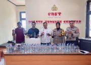 Polisi Gerebek Peredaran Cap Tikus, 85 Botol Diamankan di Ternate Selatan