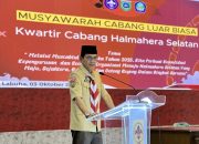 Wabup Halsel Helmi Umar Muchsin Resmi Buka Muslub Pramuka