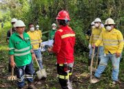 Cegah Karhutla, NHM Bersama Aparat Gelar Simulasi Kesiapsiagaan di Tambang Gosowong