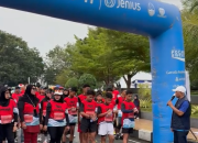 Spensa 86 Run: Reuni Alumni SMPN 1 Ternate Bernuansa Sehat dan Penuh Kebersamaan