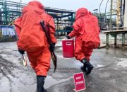 NHM Lakukan Simulasi Tumpahan Sianida, Tegaskan Komitmen Zero Accident di Tambang Gosowong