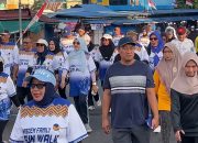 Ribuan Warga Meriahkan Fun Walk HUT ke-14 Partai NasDem di Ternate