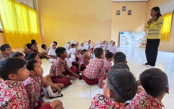 Tingkatkan Literasi Mitigasi Bencana, NHM Peduli Sosialisasi ke SD Inpres Samsuma