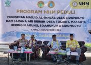 Wujudkan Komitmen Sosial, NHM Bangun Masjid dan Air Bersih untuk Lima Desa di Halmahera Utara