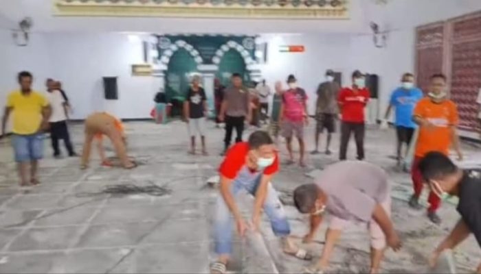 Janji Wali Kota Ternate Tak Terealisasi, Nasab Foundation Ambil Alih Perbaikan Masjid Istiqamah