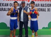 Dukung Langsung di POPNAS 2025, Nasri Abubakar Kobarkan Semangat Petinju Maluku Utara