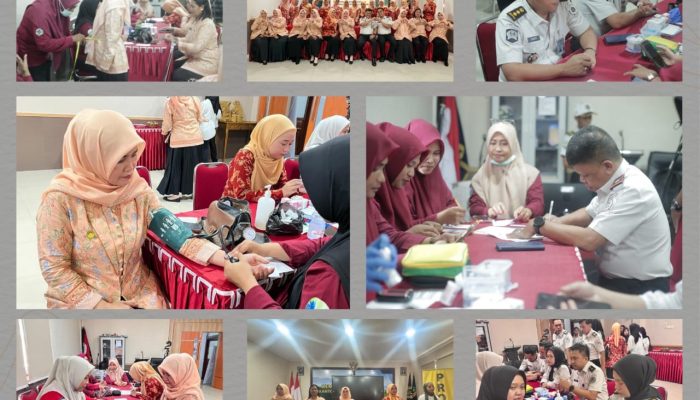 Kanwil Ditjenpas Malut Gelar Pemeriksaan Kesehatan Gratis Bersama DWP