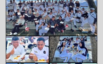 Bangun Kebersamaan, Said Mahdar Pimpin Makan Bersama Kanwil Ditjenpas Malut