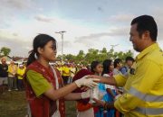 Kolaborasi NHM dan Forkopimda Halut Bersihkan Pelabuhan Tobelo, 250 Pelajar Dapat Edukasi Lingkungan