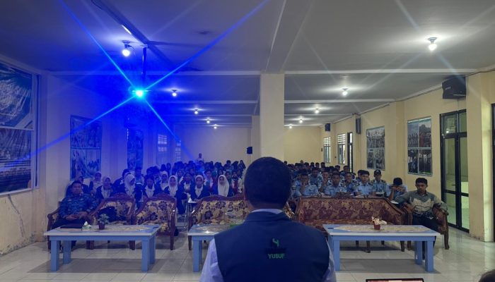 Tanamkan Nilai Kebangsaan Sejak Dini, Hasby Yusuf Sosialisasikan 4 Pilar di SMK Bahari Ternate