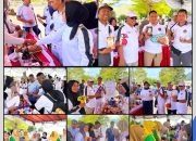 Jajaran Ditjenpas Malut Gelar Jalan Sehat dan Bazar Sambut HBP ke-62