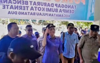 Tinjau Pasca Gempa, Gubernur Pastikan Skema Pemulihan Hunian Segera Mengalir