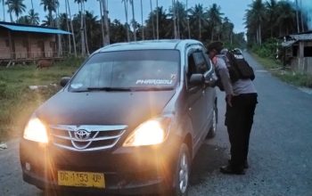 Polsek Gane Timur Intensifkan KRYD, Perketat Pengawasan Miras Ilegal dan Dugaan Pembalakan Liar
