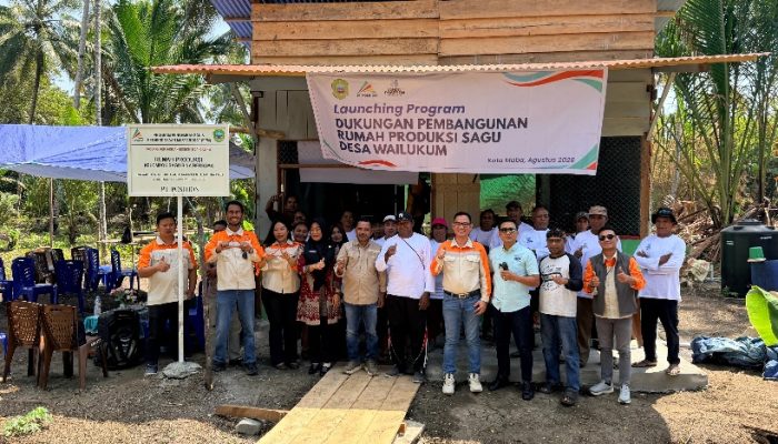 Tumbuh Bersama, Berkarya Bersama: PT Position Serahkan Rumah Produksi Sagu, Langkah Nyata Mandirikan Ekonomi Lokal