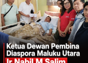 Ketua Dewan Pembina Diaspora Maluku Utara Ir Nabil M Salim Lakukan Kunjungan Kasih ke Warga yang Dirawat di Jakarta
