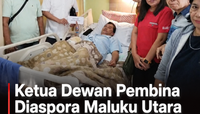 Ketua Dewan Pembina Diaspora Maluku Utara Ir Nabil M Salim Lakukan Kunjungan Kasih ke Warga yang Dirawat di Jakarta