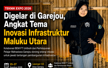 Teknik Expo 2026 Digelar di Garejou, Angkat Tema Inovasi Infrastruktur Maluku Utara