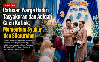 Ratusan Warga Hadiri Tasyakuran dan Aqiqah Cucu Ko Lok, Momentum Syukur dan Silaturahmi
