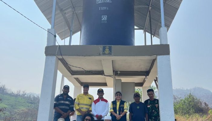 Bangun Sumur Bor hingga Jaringan Pipa 1,2 Kilometer, NHM Peduli Perkuat Akses Air Bersih Tabanoma
