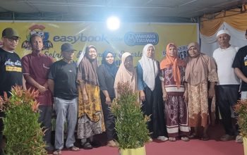 Basecamp Alun-Alun: Berbagi Sembako dan Adu Strategi Domino, Silaturahmi Masyarakat Semakin Erat